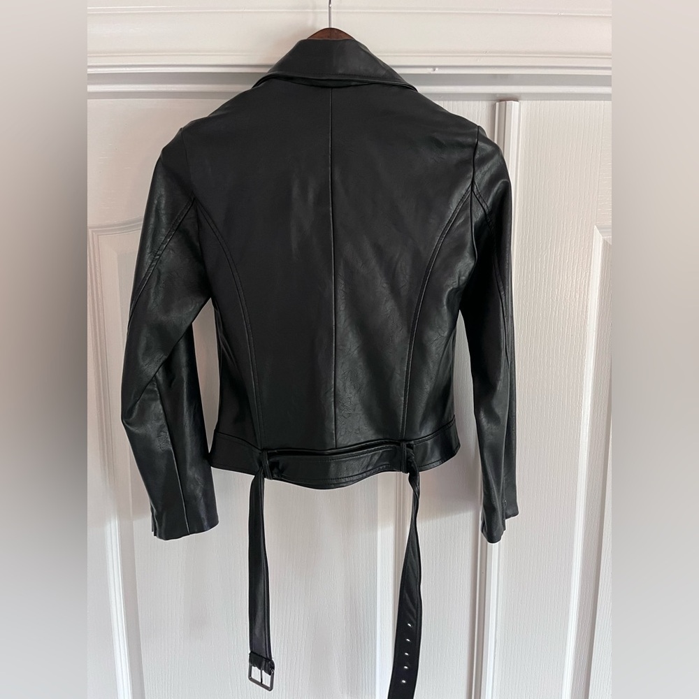 Elodie Faux Leather Moro Jacket (S) - Picture 7 of 7